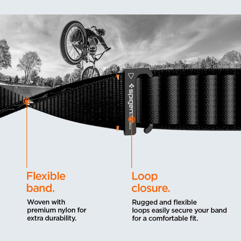 Curea Apple Watch Ultra Spigen WBF1, negru