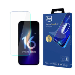 Folie iPhone 16 Pro Max 3mk FlexibleGlass, transparenta