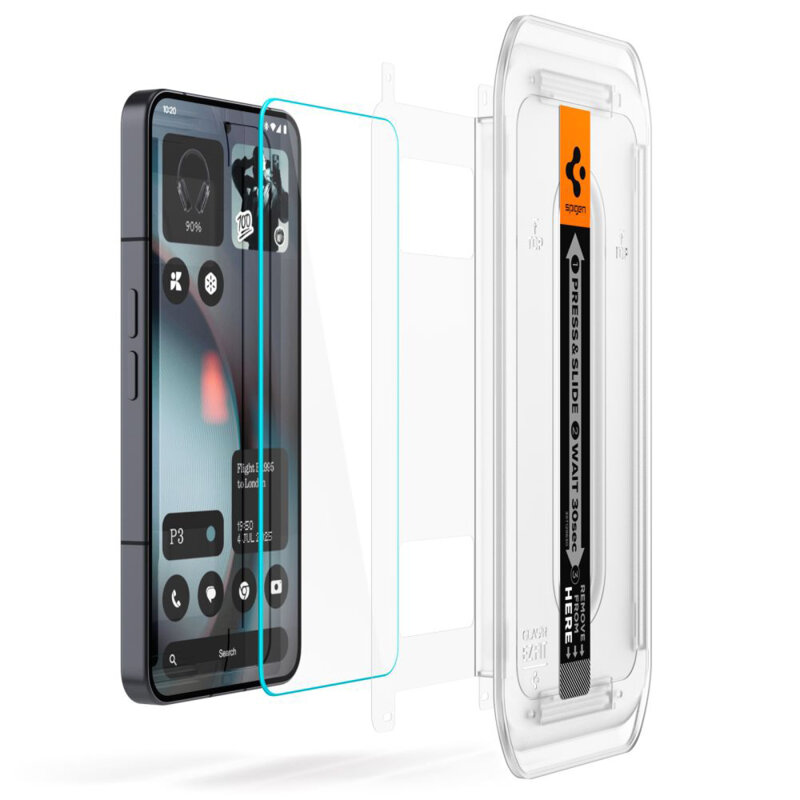 [Pachet 2x] Folie Nothing Phone (3) Spigen Glas.tR EZ Fit, transparenta