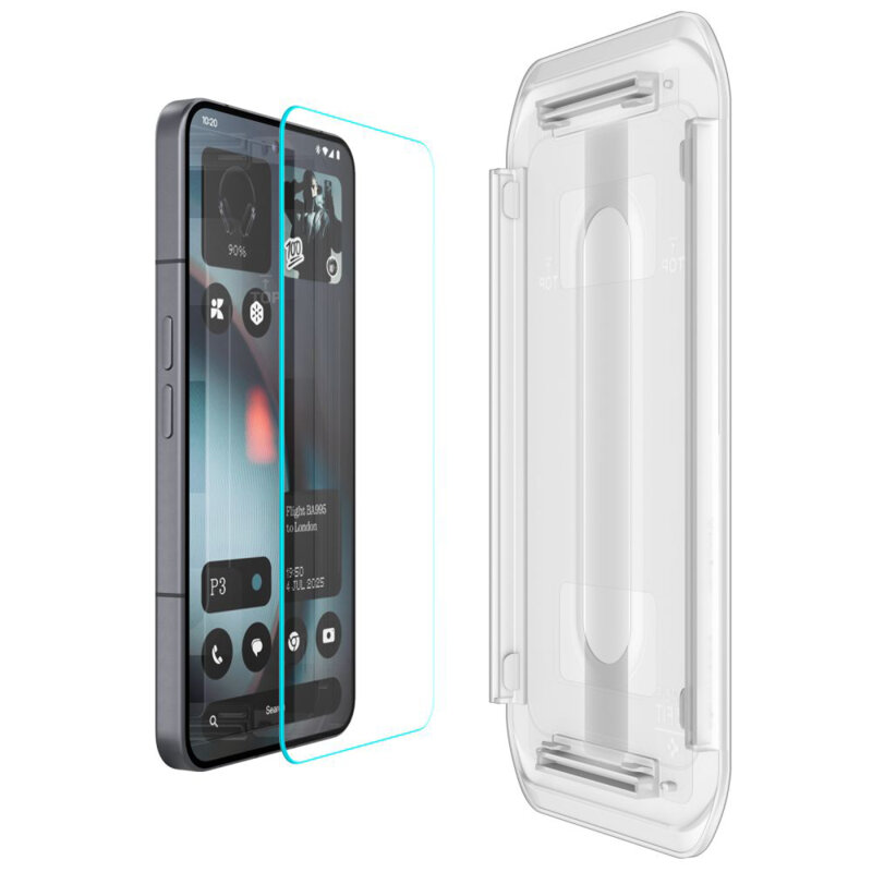 [Pachet 2x] Folie Nothing Phone (3) Spigen Glas.tR EZ Fit, transparenta