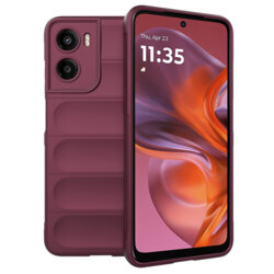 Husa Motorola Moto G05 Techsuit Magic Shield, bordo