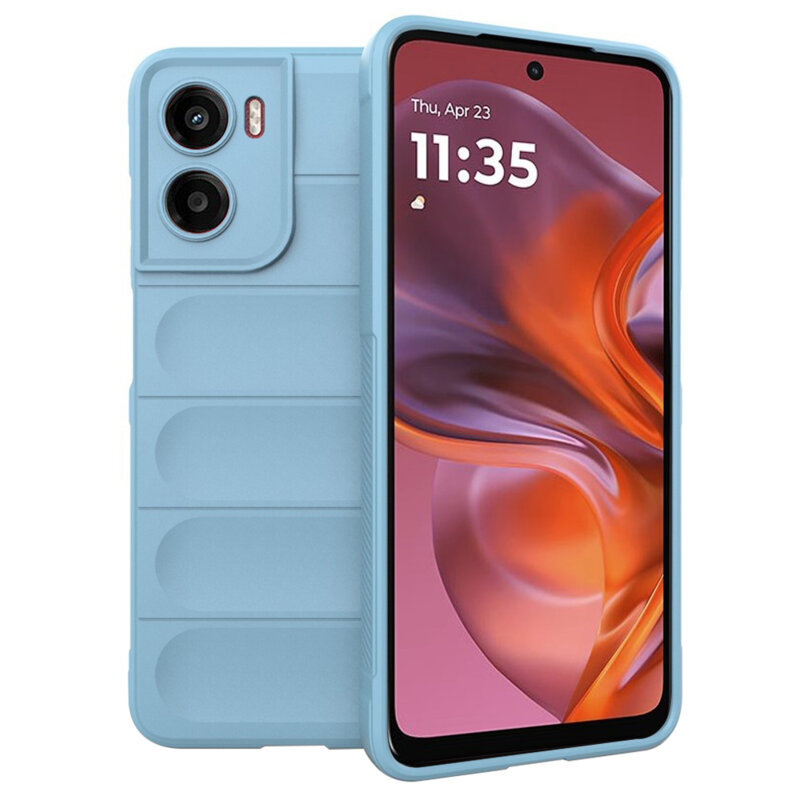 Husa Motorola Moto G05 Techsuit Magic Shield, bleu