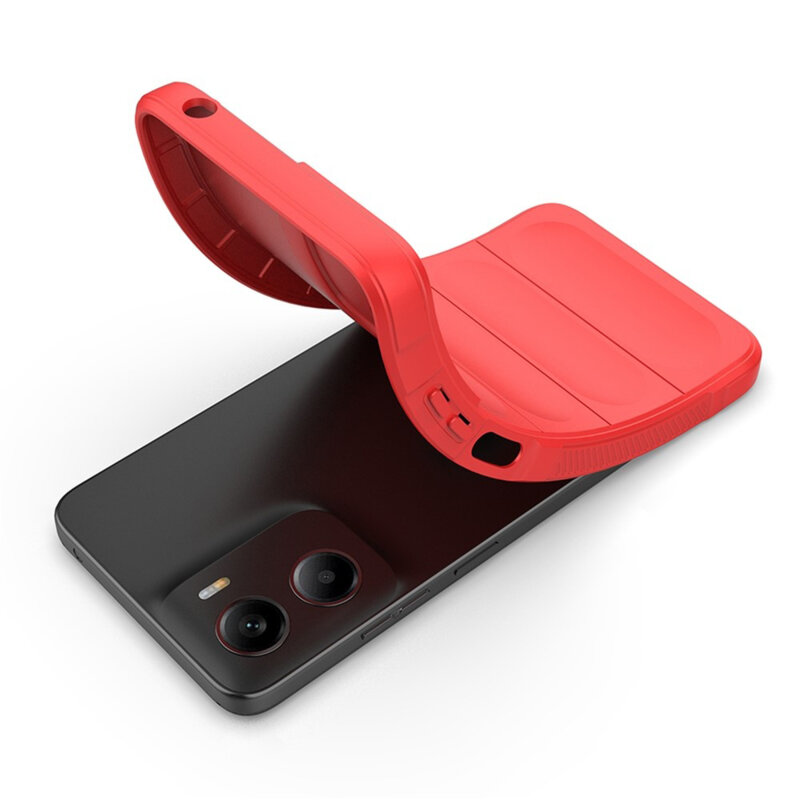 Husa Motorola Moto E15 Techsuit Magic Shield, rosu