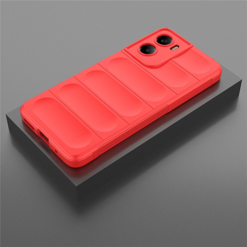 Husa Motorola Moto E15 Techsuit Magic Shield, rosu