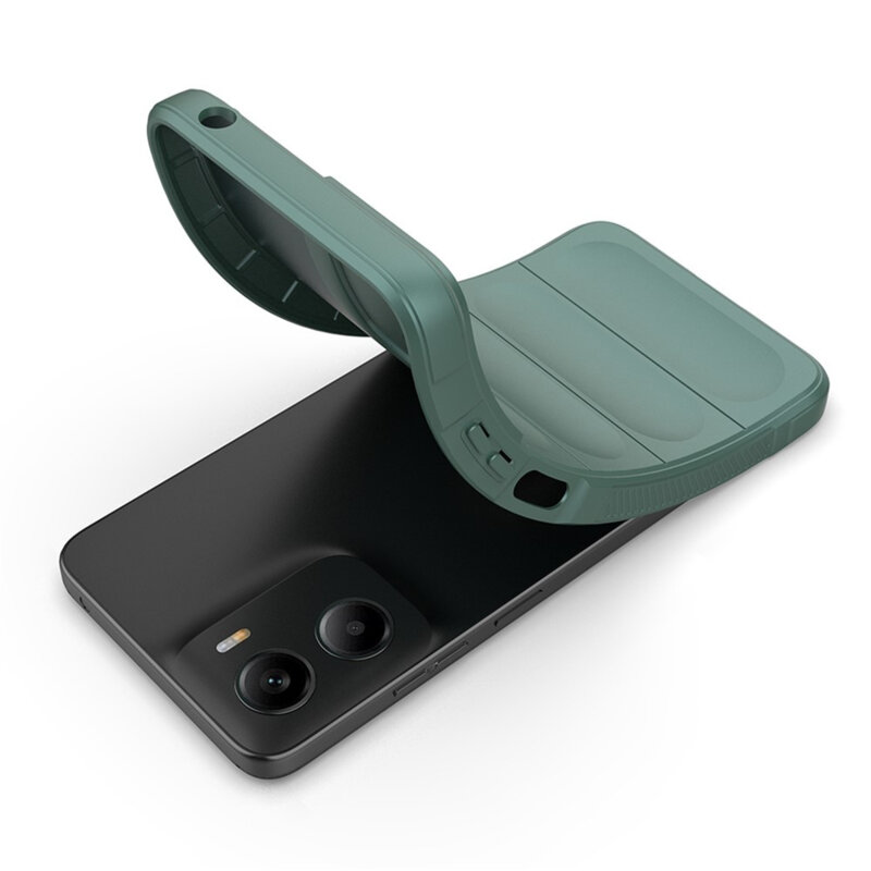 Husa Motorola Moto E15 Techsuit Magic Shield, verde