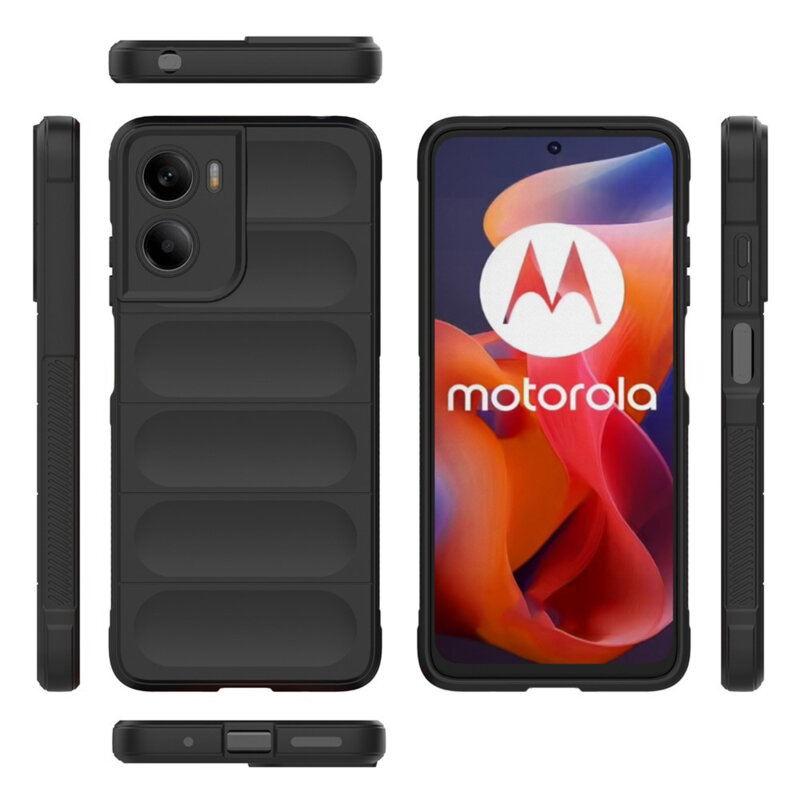 Husa Motorola Moto G05 Techsuit Magic Shield, negru