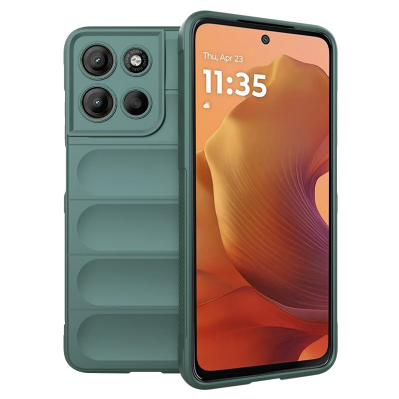Husa Motorola Moto G15 Power Techsuit Magic Shield, verde