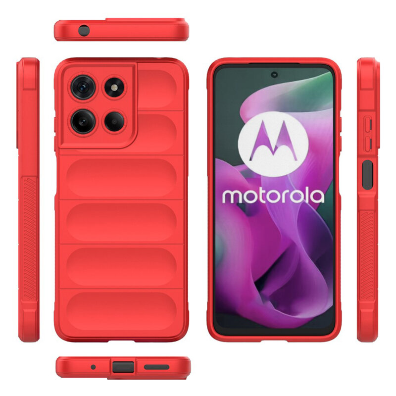 Husa Motorola Moto G15 Power Techsuit Magic Shield, rosu