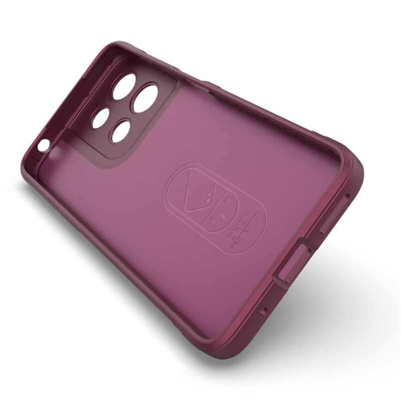 Husa Motorola Moto G15 Techsuit Magic Shield, bordo