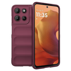 Husa Motorola Moto G15 Power Techsuit Magic Shield, bordo