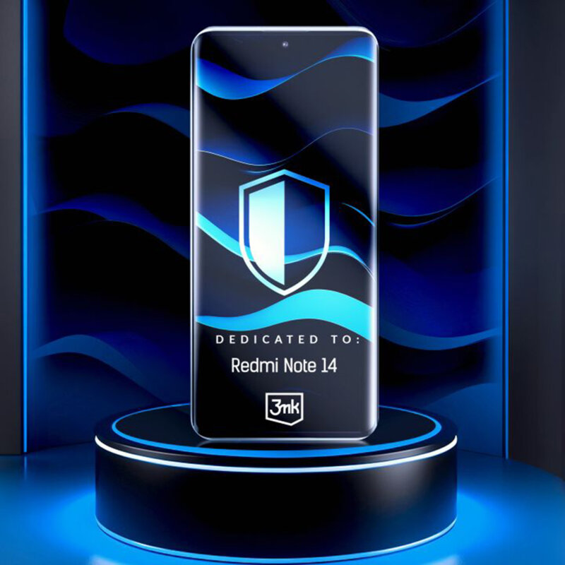 Folie Xiaomi Redmi Note 14 5G 3mk FlexibleGlass, transparenta