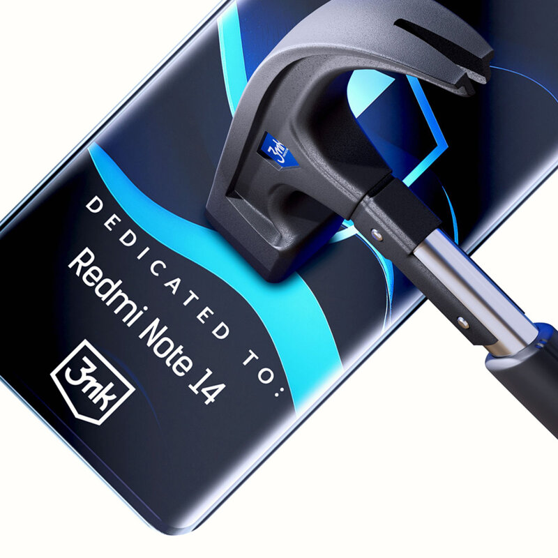 Folie Xiaomi Redmi Note 14 4G (Standard) 3mk FlexibleGlass, transparenta