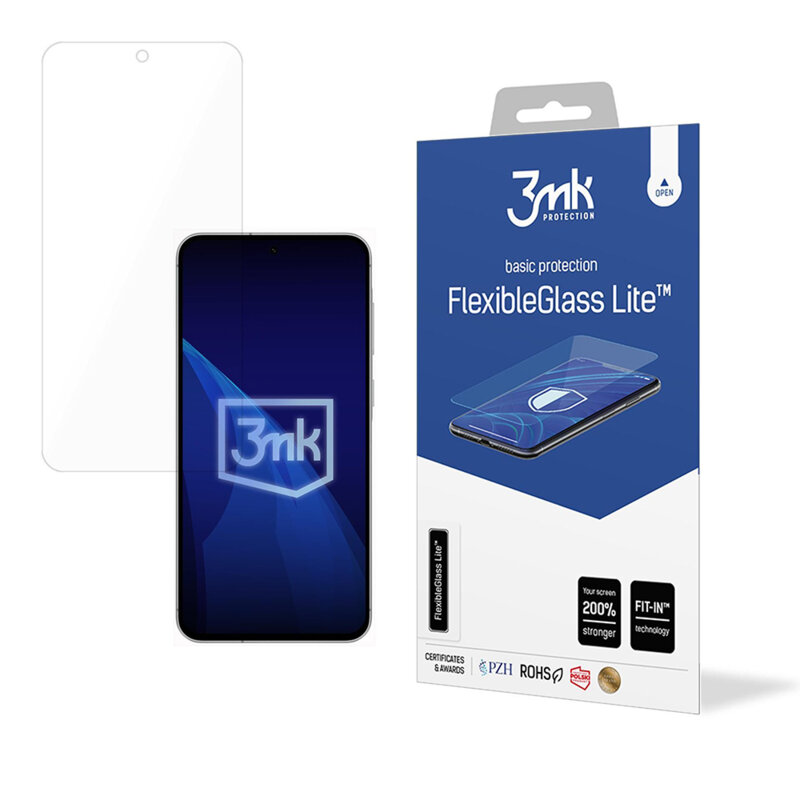 Folie Samsung Galaxy A56 5G 3mk FlexibleGlass, transparenta