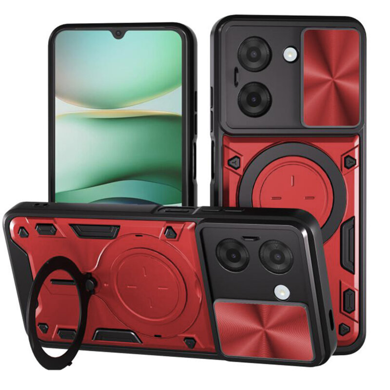 Husa Xiaomi Redmi A5 4G (Standard) Techsuit CamGuard Pro, rosu