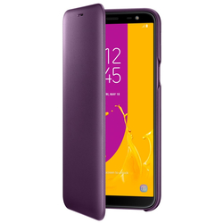 Husa Originala Samsung Galaxy J6 2018 Flip Wallet Purple