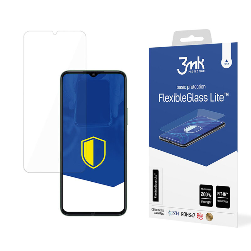 Folie Honor X6b 3mk FlexibleGlass Lite, transparenta