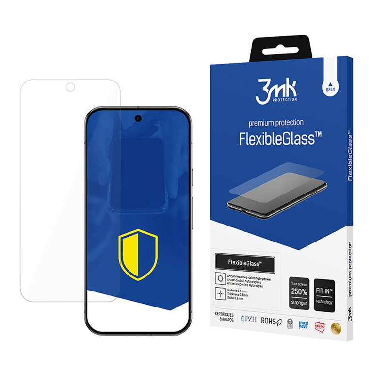 Folie Google Pixel 9 Pro XL 3mk FlexibleGlass, transparenta