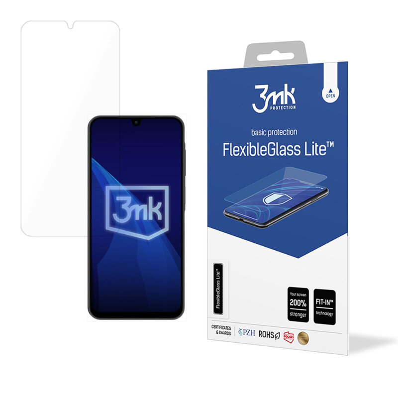 Folie Samsung Galaxy A26 5G 3mk FlexibleGlass Lite, transparenta