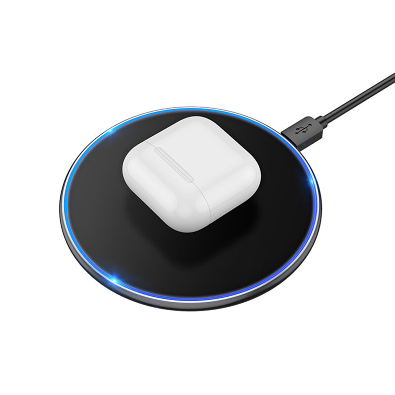 Incarcator wireless 15W + Type-C cablu, Borofone Pro, BQ3