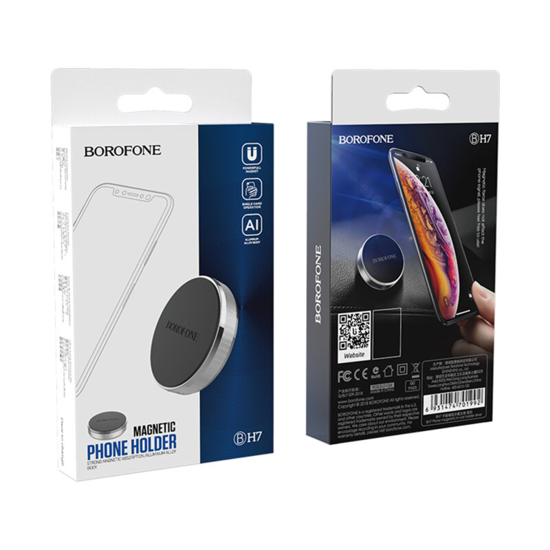 Suport auto magnetic pentru telefon, Borofone Plane, BH7