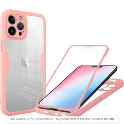 Husa 360° Xiaomi Redmi 15C 5G Techsuit ColorVerse, roz