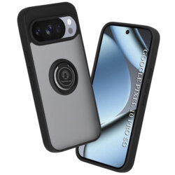 Husa Google Pixel 10 Pro Techsuit Glinth cu inel suport stand magnetic, negru