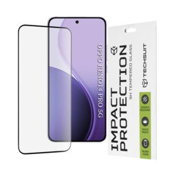 Folie sticla Oppo Reno14 Pro Techsuit 111D Full Glue Full Cover, negru