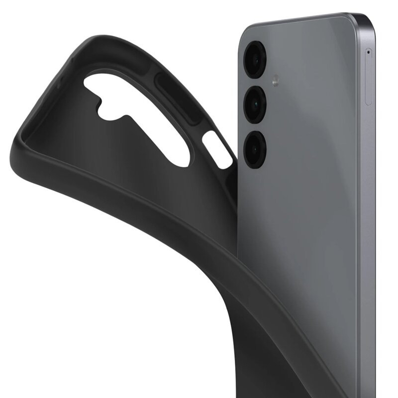 [Folie sticla + husa] Samsung Galaxy A16 5G 3mk ComfortDuo, negru mat