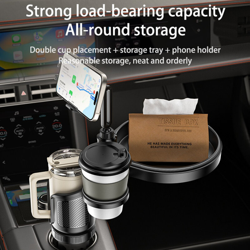 Suport auto multifunctional 4in1, 720° Yesido C274, negru