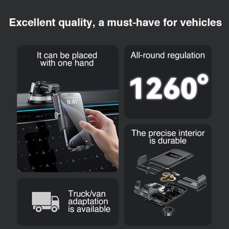 Suport telefon auto bord, 4.7-7.2