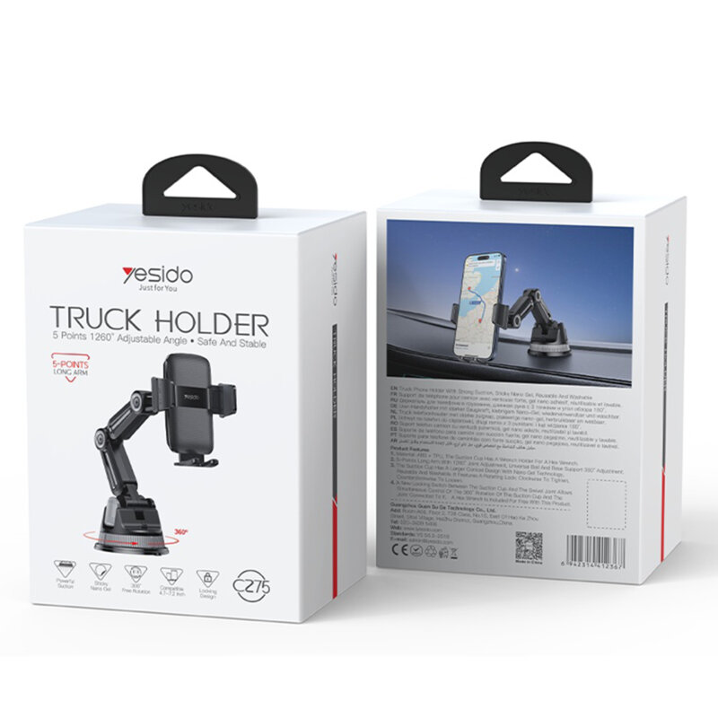 Suport telefon auto bord, 4.7-7.2