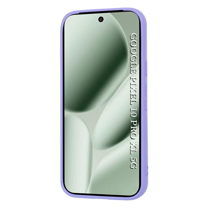 Husa silicon Google Pixel 10 Pro XL Techsuit SoftFlex, violet