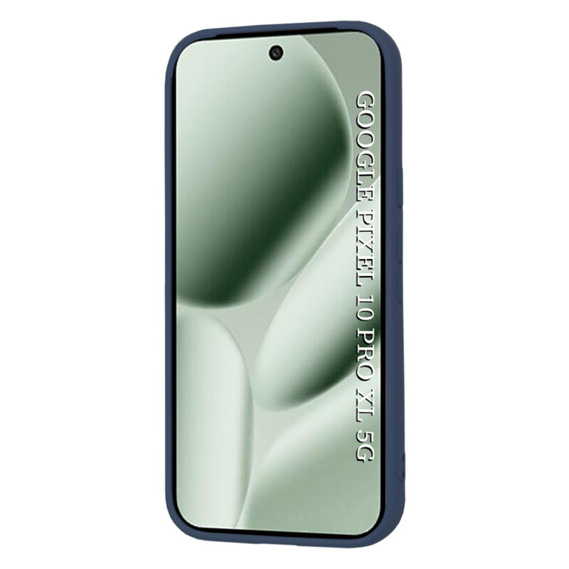 Husa silicon Google Pixel 10 Pro XL Techsuit SoftFlex, bleumarin