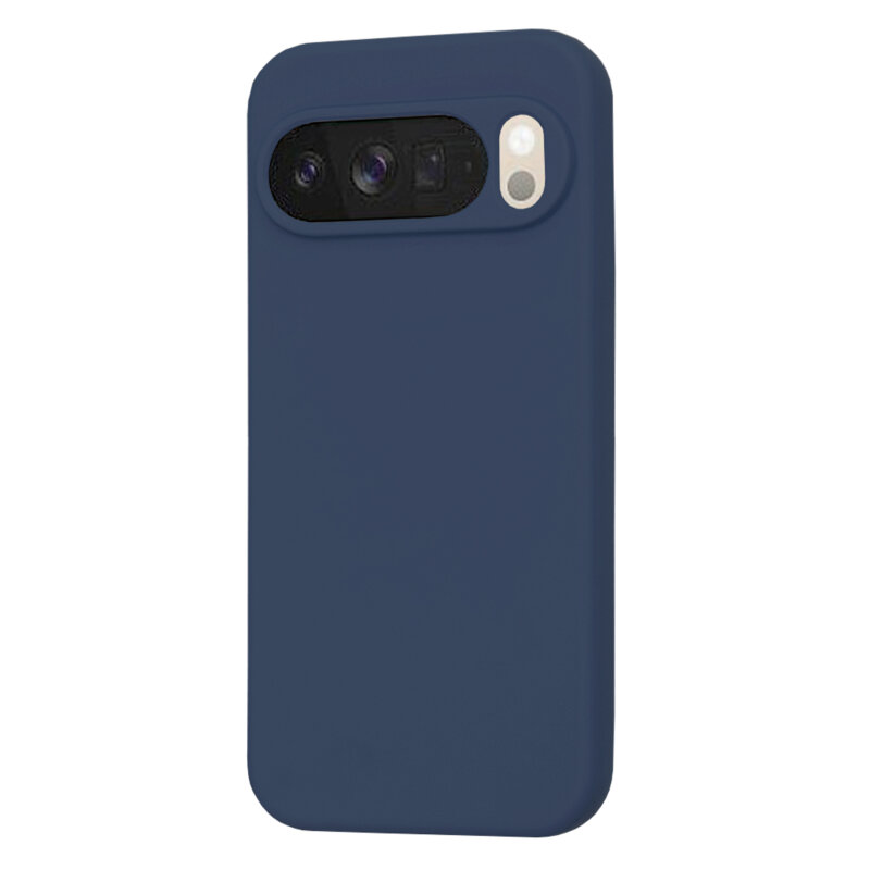 Husa silicon Google Pixel 10 Pro XL Techsuit SoftFlex, bleumarin