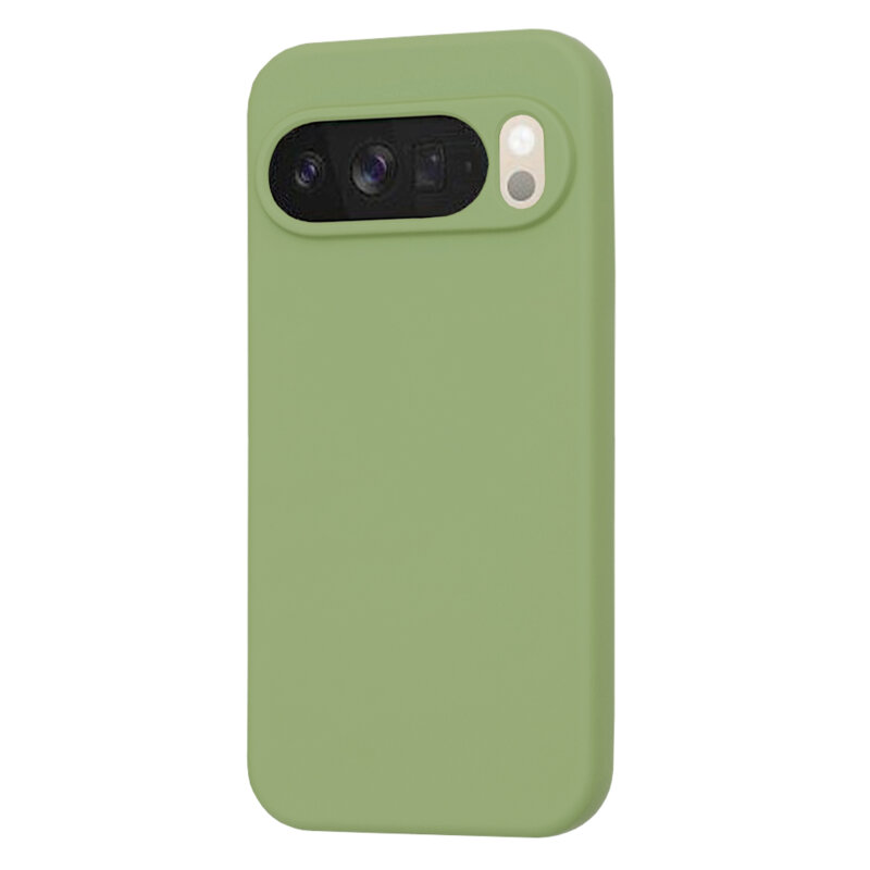 Husa silicon Google Pixel 10 Pro XL Techsuit SoftFlex, verde
