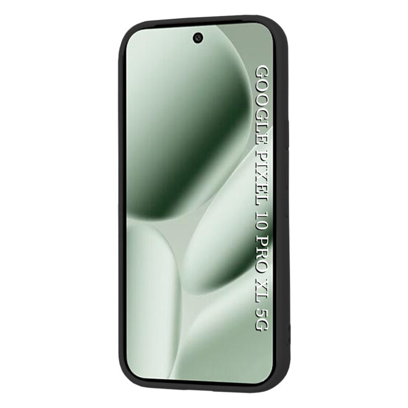 Husa silicon Google Pixel 10 Pro XL Techsuit SoftFlex, negru