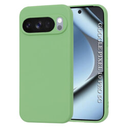 Husa silicon Google Pixel 10 Pro Techsuit SoftFlex, verde deschis
