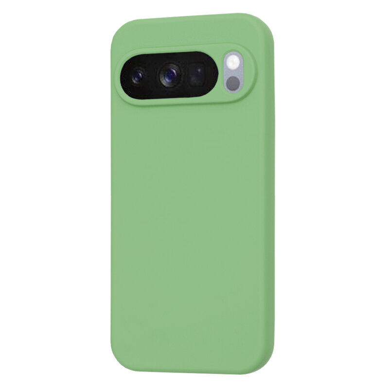 Husa silicon Google Pixel 10 Pro Techsuit SoftFlex, verde deschis