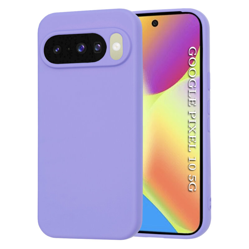 Husa silicon Google Pixel 10 Techsuit SoftFlex, violet