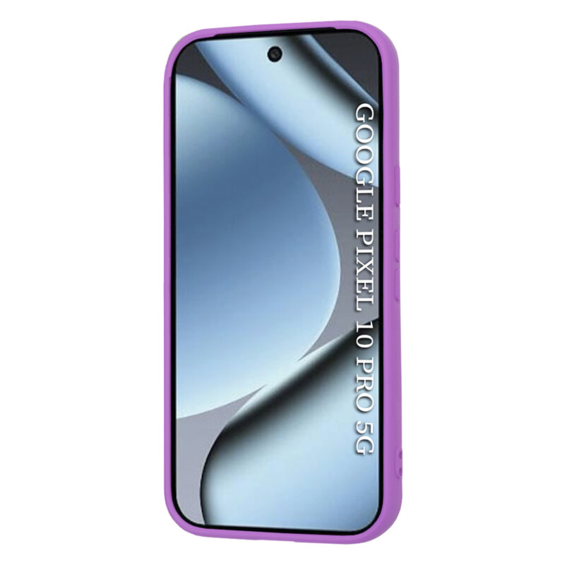 Husa silicon Google Pixel 10 Pro Techsuit SoftFlex, mov