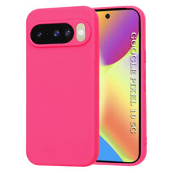 Husa silicon Google Pixel 10 Techsuit SoftFlex, fucsia