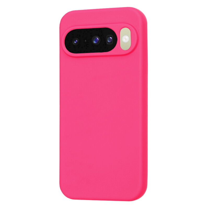 Husa silicon Google Pixel 10 Techsuit SoftFlex, fucsia