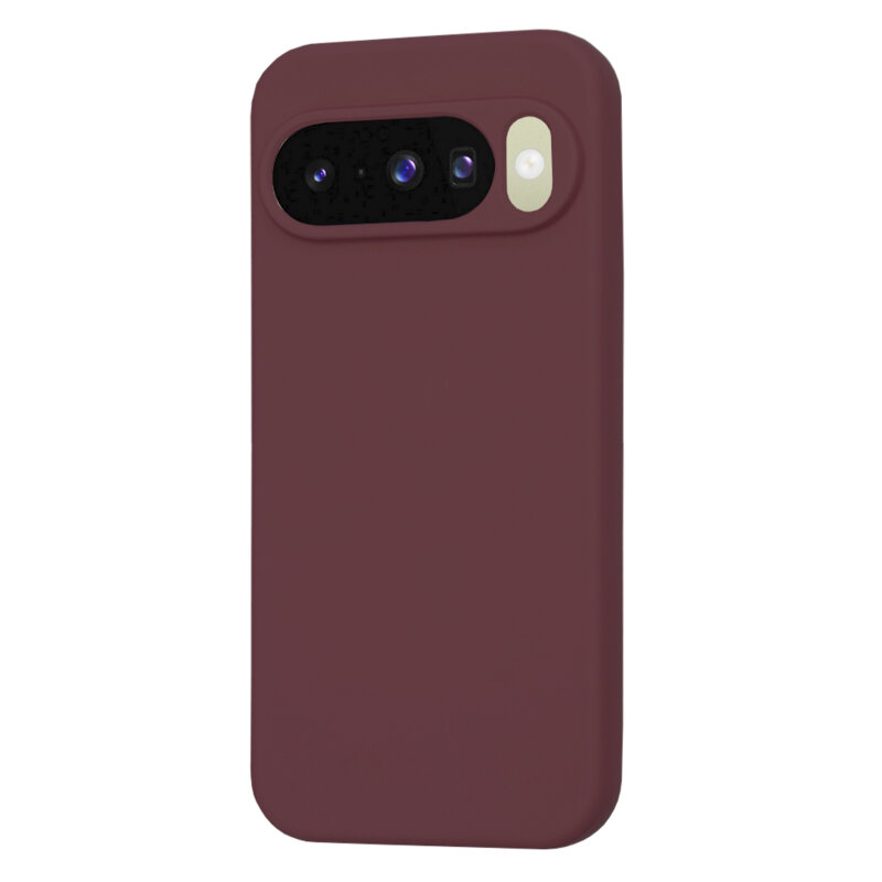 Husa silicon Google Pixel 10 Techsuit SoftFlex, bordo