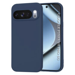 Husa silicon Google Pixel 10 Pro Techsuit SoftFlex, bleumarin