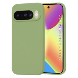 Husa silicon Google Pixel 10 Techsuit SoftFlex, verde