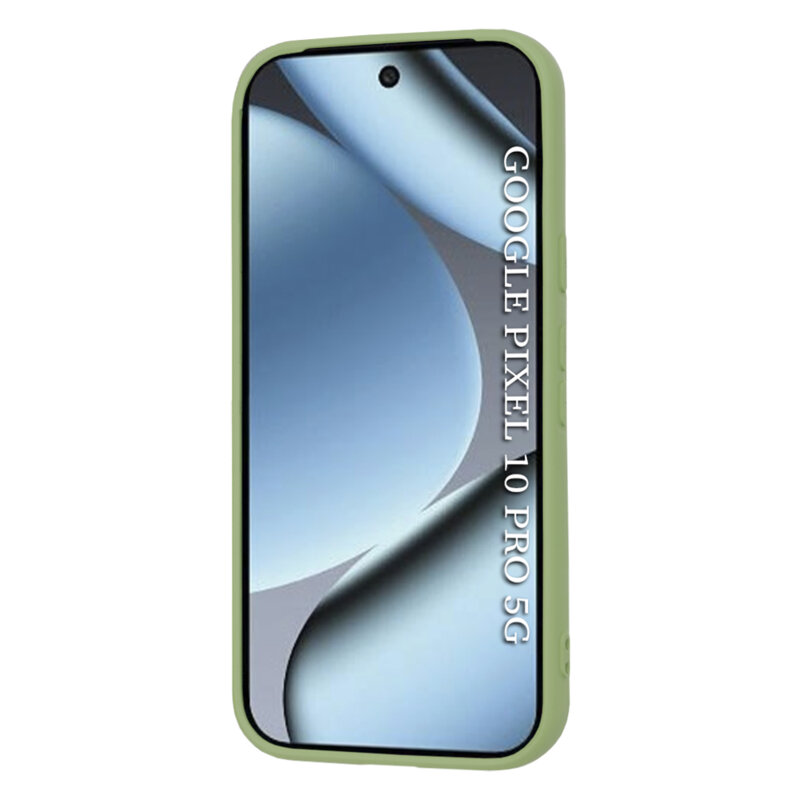 Husa silicon Google Pixel 10 Pro Techsuit SoftFlex, verde