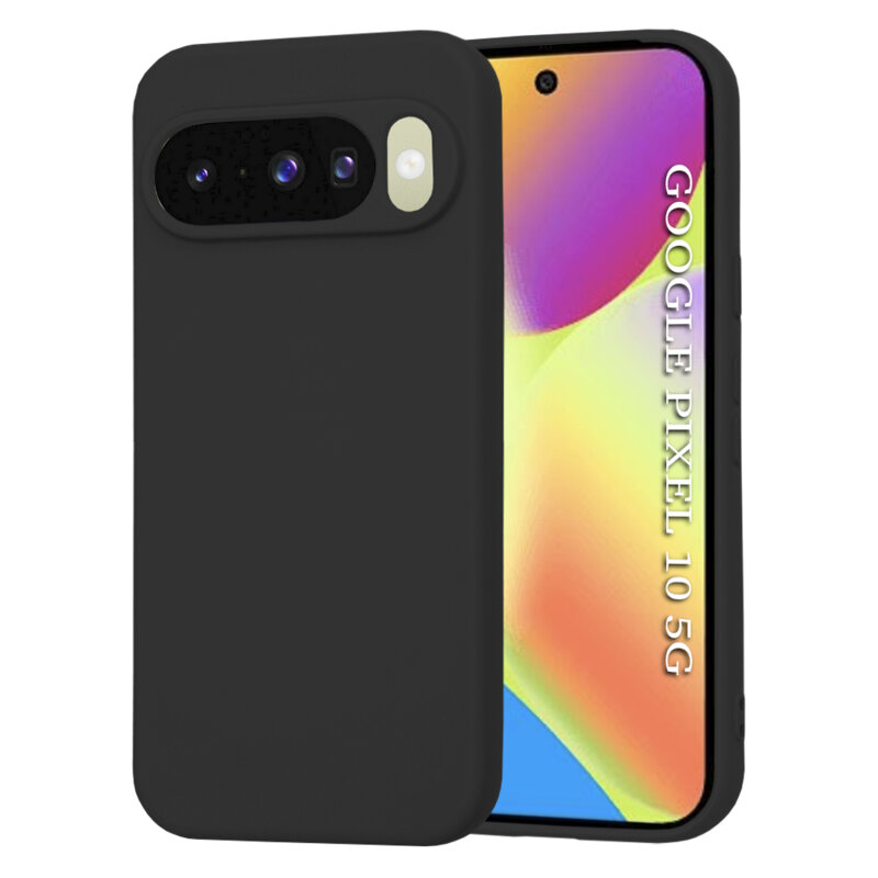 Husa silicon Google Pixel 10 Techsuit SoftFlex, negru