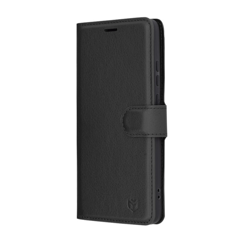 Husa Motorola Edge 60 Neo Techsuit Leather Folio, negru