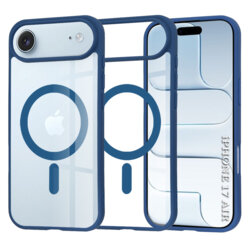 Husa iPhone 17 Air Techsuit MagSafe Pro, albastru