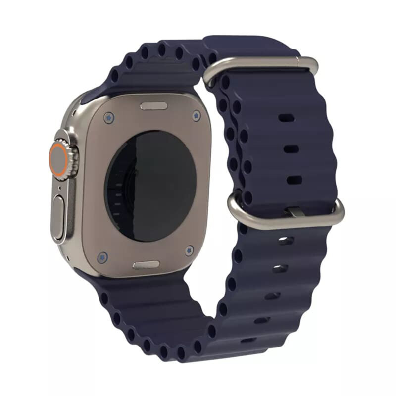 Curea Apple Watch SE 3 40mm Techsuit, albastru, W038